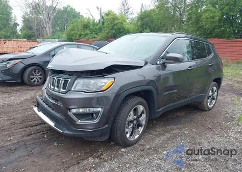 2020 Jeep Compass Limited 4X4 из США, поврежденный, VIN 3C4NJDCB1LT131792